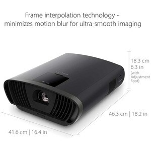 ViewSonic X100-4K Deckenmontage LED-Projektor - 16:9 - 3840 x 2160 Piel - 3,000,000:1 Kontrastverhältnis - 1200 lm Helligk