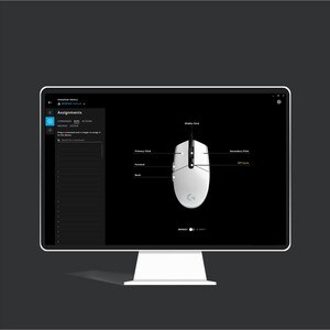 Logitech G203 Gaming Mouse - Cable - Black - USB - 8000 dpi - 6 Button(s) - 1