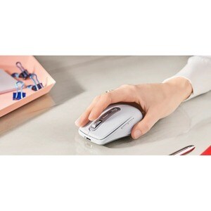 Logitech MX Anywhere 3 Mouse - Bluetooth - USB Type C - Darkfield - 6 Button(s) - Grey - Wireless - 4000 dpi - Scroll Wheel