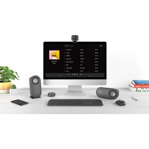 Logitech Z407 Bluetooth Speaker System - 40 W RMS - Black - Desktop - USB