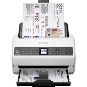 Epson DS-730N Sheetfed Scanner - 600 dpi Optical - 8-bit Color - 8-bit Grayscale - 40 ppm (Mono) - 40 ppm (Color) - Duplex