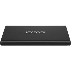 Icy Dock ICYNano MB861U31-1M2B Drive Enclosure PCI Express NVMe, M.2 - USB 3.2 (Gen 2) Type C Host Interface External - Bl