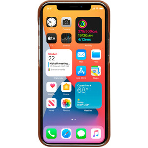 dbramante1928 ApS Lynge Carrying Case (Wallet) Apple iPhone 12, iPhone 12 Pro Smartphone - Tan - Full Grain Leather Body -