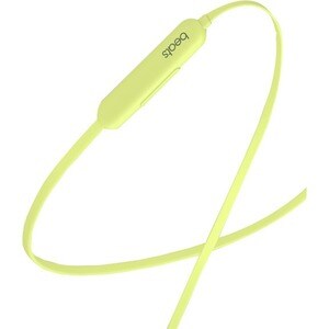 Beats by Dr. Dre Flex Wireless Behind-the-neck, Earbud Stereo Earset - Citrus Yellow - Binaural - In-ear - Bluetooth