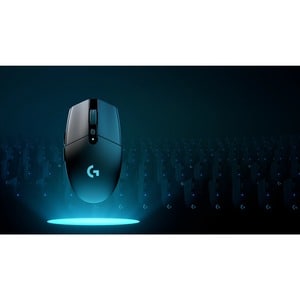 Logitech G305 LIGHTSPEED Wireless Gaming Mouse - Optical - Wireless - Wi-Fi - Black - USB - 12000 dpi - 6 Button(s)