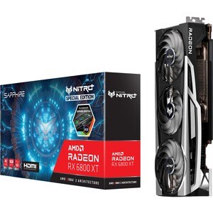 Sapphire AMD Radeon RX 6800 XT Grafikkarte - 16 GB GDDR6 - 2,11 GHz Core - 2,36 GHz Boost-Taktfrequenz - 256 Bit Busbreite