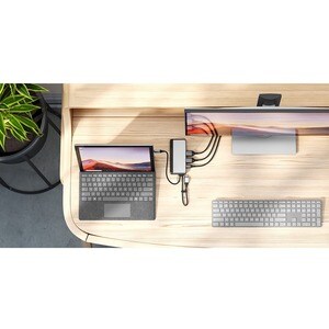 Alogic USB Type C Docking Station for Notebook, Tablet PC - 100 W - 4 x USB Ports - USB Type-C - Network (RJ-45) - HDMI - 