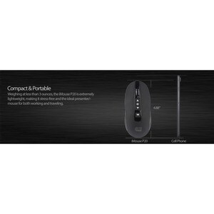Adesso Wireless presenter mouse (Air Mouse Elite) - With the iMouse P20 you can deliver presentations and lectures from up