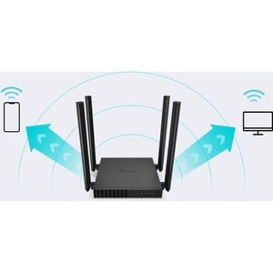 TP-Link Archer C54 Wi-Fi 5 IEEE 802.11ac Ethernet Wireless Router - Dual Band - 2.40 GHz ISM Band - 5 GHz UNII Band - 4 x 