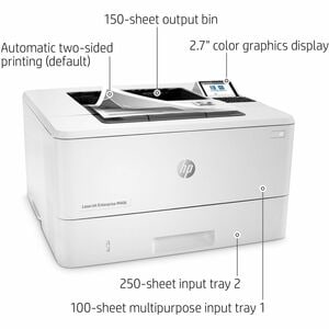 HP LaserJet Enterprise M406dn Desktop Laser Printer - Monochrome - 40 ppm Mono - 1200 x 1200 dpi Print - Automatic Duplex 