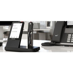 Yealink WH67 UC Kabellos Ohrhörer, Kopfbügel, Nackenbügel Mono Headset - Monaural - Ohraufliegend - 20 Hz bis 10 kHz Frequ