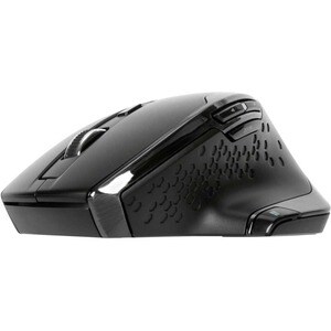Targus Antimicrobial Ergo Wireless Mouse - BlueTrace - Wireless - Radio Frequency - 2.40 GHz - Black - USB Type A - 1600 d