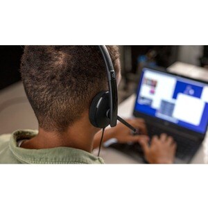 EPOS ADAPT 160T USB II - Stereo - USB - Wired - On-ear - Binaural - Ear-cup - 5.9 ft Cable - Noise Cancelling Microphone -