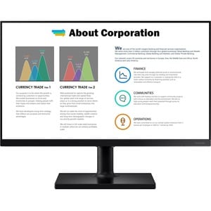 Samsung F27T450FQR 27" Class Full HD Gaming LCD Monitor - 16:9 - Black - 68.6 cm (27") Viewable - Thin Film Transistor (TF