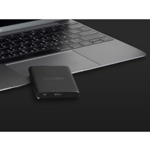 Transcend Tragbar Solid State-Laufwerk - Extern - 1 TB - Schwarz - Desktop-PC, Notebook Unterstütztes Gerät - USB 3.1 (Gen