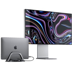 Alogic Bolt Plus USB Type C Docking Station for Notebook - Memory Card Reader - SD - 100 W - Space Gray - 2 Displays Suppo