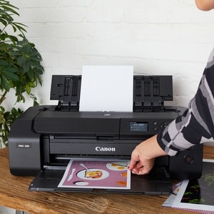 Canon PIXMA PRO-200 Desktop Wireless Inkjet Printer - Colour - 4800 x 2400 dpi Print - Manual Duplex Print - 101 Sheets In
