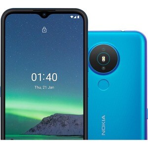 Nokia 1.4 32 GB Smartphone - 16.6 cm (6.5") LCD HD+ 720 x 1600 - Cortex A53Quad-core (4 Core) 1.30 GHz - 2 GB RAM - Androi