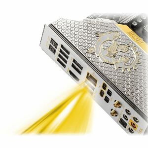 MSI MEG Z590 ACE Gold Edition Gaming-Desktop-Motherboard - Intel Z590 Chipsatz - Socket LGA-1200 - Intel-Optane-speicherbe