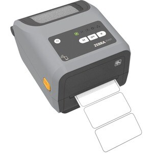 Zebra ZD421c Desktop Thermal Transfer Printer - Monochrome - Label/Receipt Print - USB - USB Host - Bluetooth - Near Field