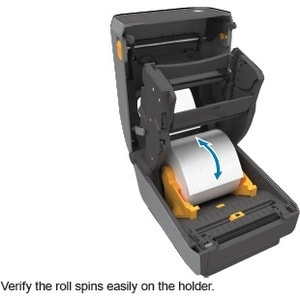 Zebra ZD421c Desktop Thermal Transfer Printer - Monochrome - Label/Receipt Print - USB - USB Host - Bluetooth - Wireless L