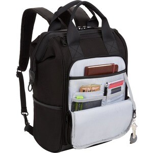 Swissgear Artz Backpack Black - Dr S Bag Opening Fits 13 Laptop