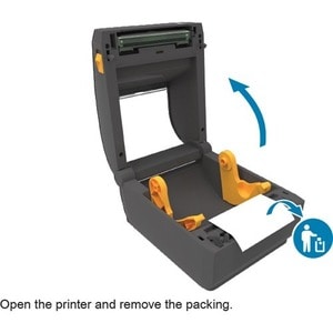 Zebra ZD421d Desktop Direct Thermal Printer - Monochrome - Label/Receipt Print - USB - Yes -  Near Field Communication (NF