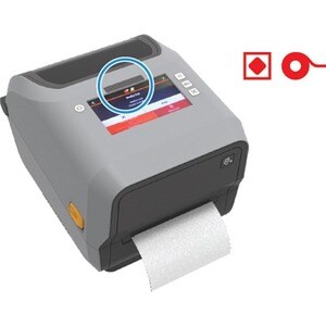 Zebra ZD621R Desktop Thermal Transfer Printer - Monochrome - Label/Receipt Print - USB - USB Host - Serial - Bluetooth - R