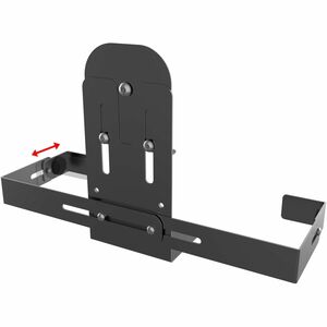 CTA Digital Magnetic Speaker Holder for PAD-PARAW and Mobile Floor Stands (Black) - 3.8" Height x 8.3" Width x 4.5" Depth 