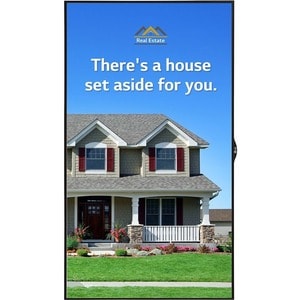 LG 49XS4J-B 124.5 cm (49") LCD Digital Signage Display - 24 Hours/7 Days Operation - In-plane Switching (IPS) Technology -