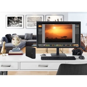 Seagate Expansion STKP12000400 12 TB Portable Hard Drive - 3.5" External - Black - Desktop PC, MAC Device Supported - USB 