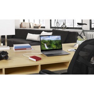 Seagate One Touch STKY2000403 2 TB Portable Hard Drive - External - Red - Notebook Device Supported - USB 3.0