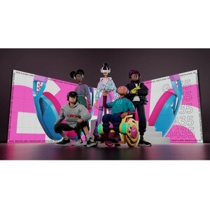 Logitech G G435 Wireless Over-the-head Stereo Gaming Headset - Off White, Lilac - Binaural - Circumaural - 1000 cm - Bluet