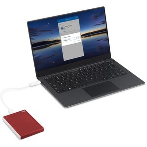 Seagate One Touch STKY2000405 2 TB Portable Hard Drive - External - Rose Gold - MAC Device Supported - USB 3.0 - 256-bit E