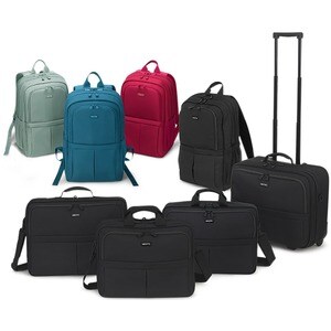 Dicota Eco SCALE Tasche (Rucksack) für 33 cm (13 Zoll) bis 39,6 cm (15,6 Zoll) Notebook, Tablet - Schwarz - 600D Polyethyl