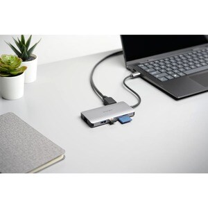 Kensington UH1400P USB-Typ C Docking Station für Smartphone, Monitor, Tablet, Notebook - Speicherkartenleser - SD, microSD