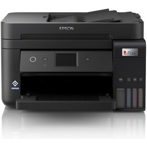 Epson EcoTank ET-4850 Wireless Inkjet Multifunction Printer - Colour - Black - Copier/Fax/Printer/Scanner - 33 ppm Mono/20