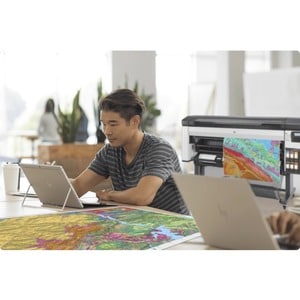 HP Designjet Z6 Inkjet Large Format Printer - 64" Print Width - Color - 6 Color(s) - 1054.9 ft²/h Color Speed - 2400 x 120