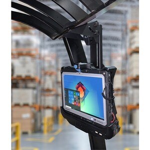 Gamber-Johnson Monitorschiene für Wire Guard - Schwarz - Höhenverstellbar