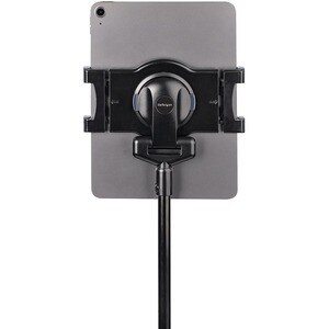 StarTech.com Mobile Tablet Stand with wheels, Height Adjustable Cart, Universal Rolling Tablet Stand for 7 - 11in w/ Detac