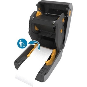 THERMAL TRANSFER PRINTER 74/300M ZD621R COLOR TOUCH LCD 300 DPI USB USB HOST ETHERNET SERIAL 802.11AC BT4 ROW RFID - UHF A