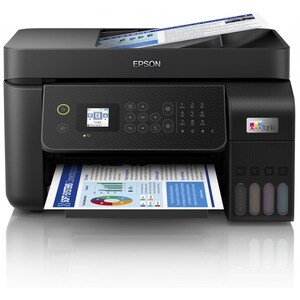 Stampante multifunzione a getto di inchiostro Epson ET-4800 Wireless EcoTank - Colore - Fotocopiatrice/Fax/Stampante/Scann