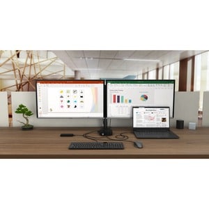 i-tec USB Type C Docking Station for Notebook/Tablet/Monitor - 65 W - 2 Displays Supported - 4K - 3840 x 2160 - 2 x USB 2.
