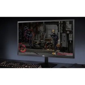 LG 24MK430H-B 24" Class Full HD LCD Monitor - 16:9 - Black - 60.5 cm (23.8") Viewable - In-plane Switching (IPS) Technolog