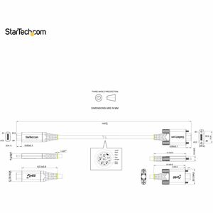 StarTech.com 3ft 1m Side Screw Locking USB C Cable 10Gbps, USB 3.1 Type-C Cable, 5A/100W PD, DP Alt Mode, Dual Screw Lock 
