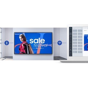 Samsung QM75R-A 75" LCD Digital Signage Display - 3840 x 2160 - 500 cd/m² - 2160p - USB - Serial - Wireless LAN - Bluetoot