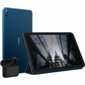 Nokia T20 Tablet - 26.4 cm (10.4") 2K - UNISOC T610 (12 nm) Octa-core - 3 GB - 32 GB Storage - Ocean Blue - Cortex A75 Dua