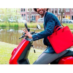 Trust Bologna Tasche für 40,6 cm (16 Zoll) Notebook - Rot - Polyethylenterephthalat (PET), Polyester Körper - Mikrofaser I