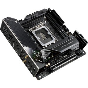 Asus ROG Strix Z690-I GAMING WIFI Gaming Desktop Motherboard - Intel Z690 Chipset - Socket LGA-1700 - Mini ITX - Pentium G