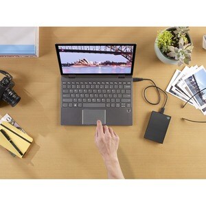 Seagate One Touch STLC8000400 8 TB Hard Drive - 3.5" External - SATA (SATA/600) - Black - USB 3.0 Micro-B - 7200rpm